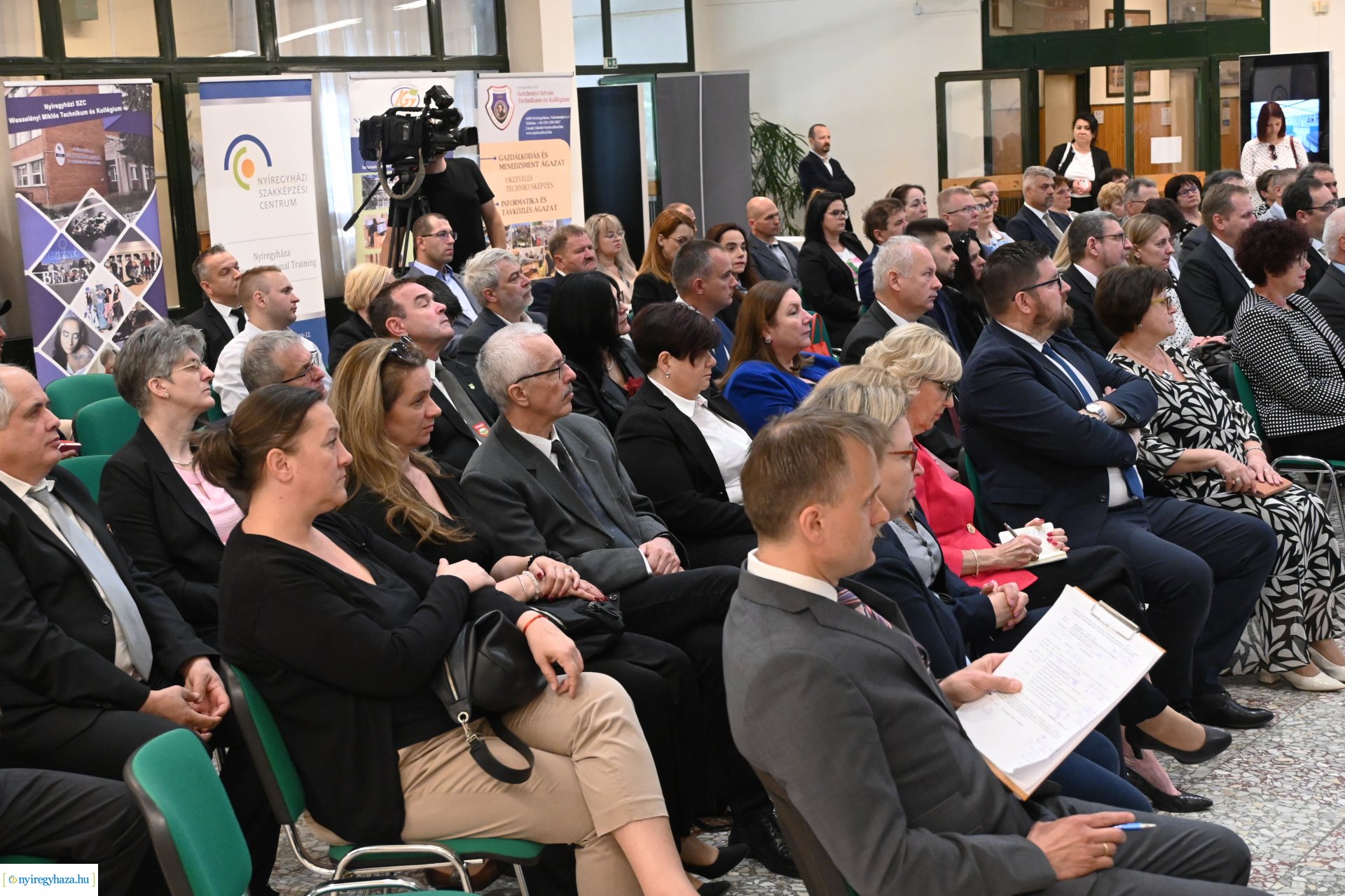 Több milliárdos intézményfejlesztés  valósul meg a Nyíregyházi Szakképzési Centrumban -  sajtótájékoztató