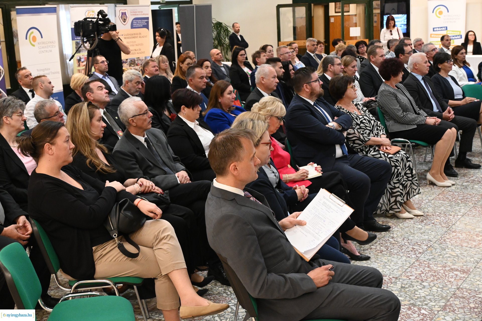 Több milliárdos intézményfejlesztés  valósul meg a Nyíregyházi Szakképzési Centrumban -  sajtótájékoztató