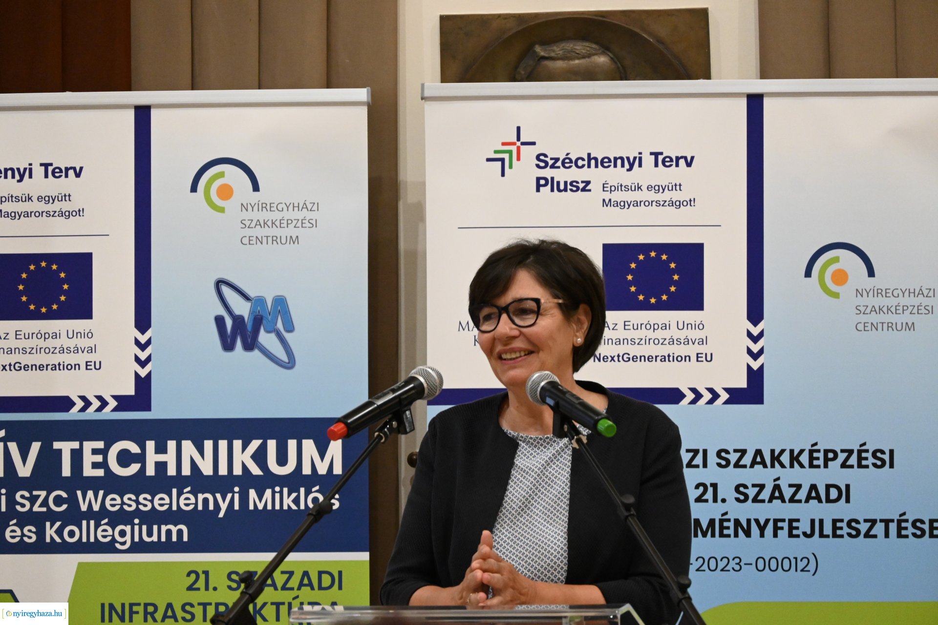 Több milliárdos intézményfejlesztés  valósul meg a Nyíregyházi Szakképzési Centrumban -  sajtótájékoztató