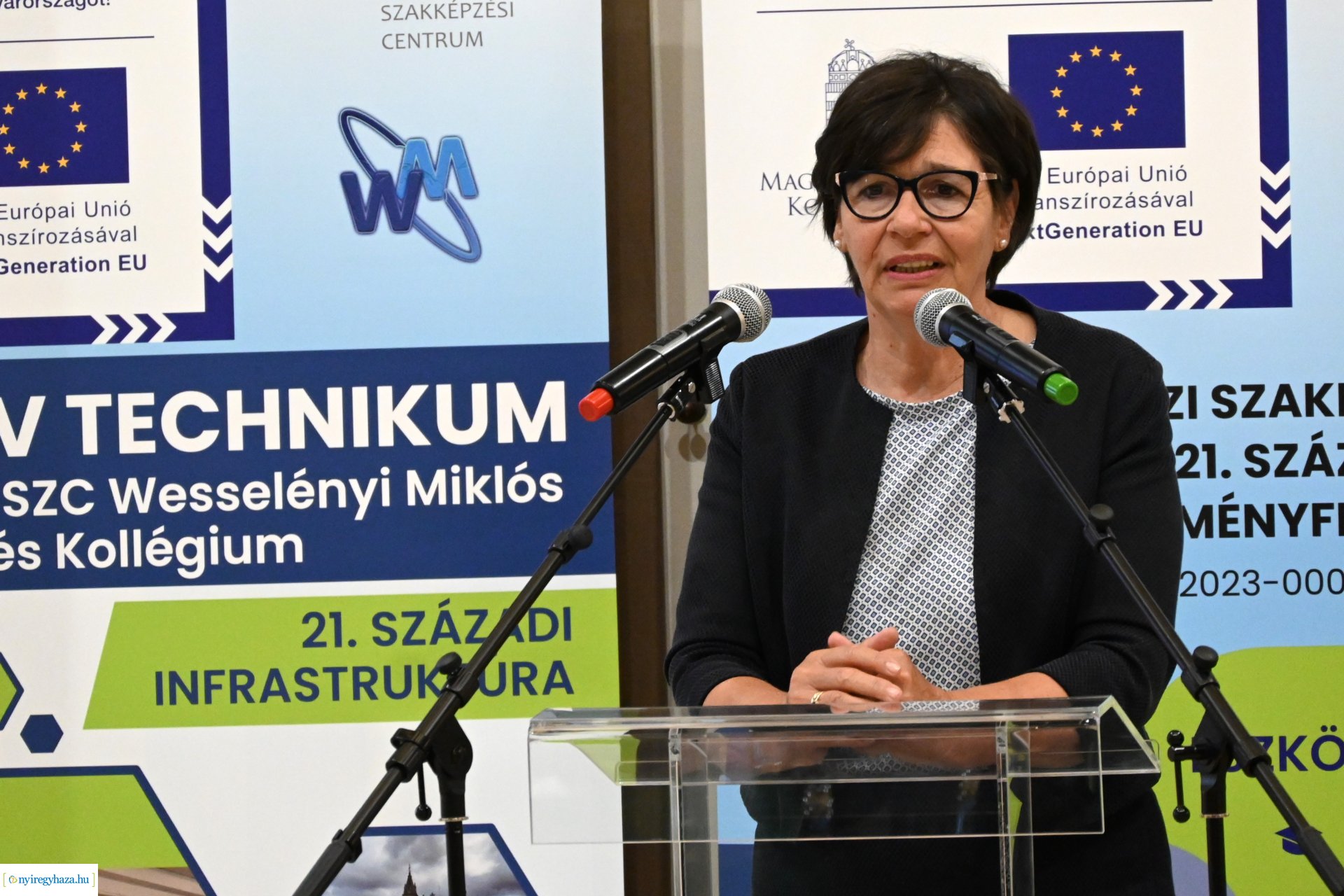 Több milliárdos intézményfejlesztés  valósul meg a Nyíregyházi Szakképzési Centrumban -  sajtótájékoztató