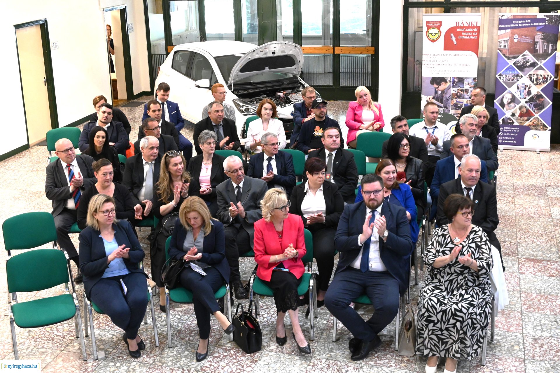 Több milliárdos intézményfejlesztés  valósul meg a Nyíregyházi Szakképzési Centrumban -  sajtótájékoztató