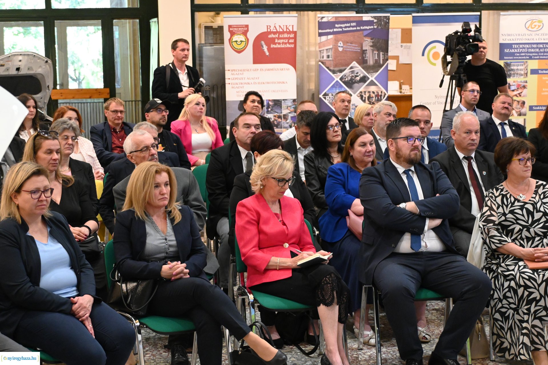 Több milliárdos intézményfejlesztés  valósul meg a Nyíregyházi Szakképzési Centrumban -  sajtótájékoztató