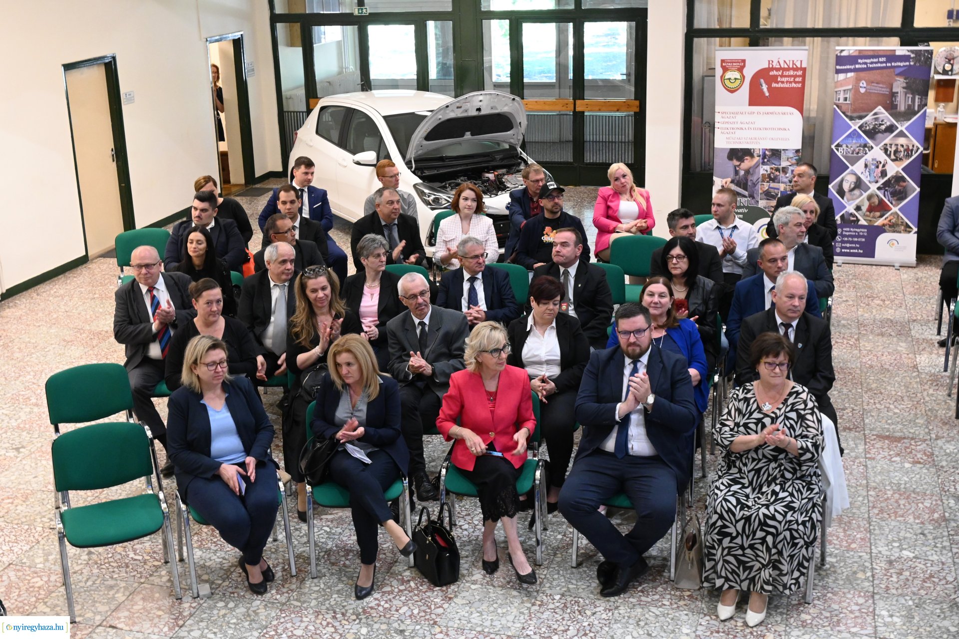 Több milliárdos intézményfejlesztés  valósul meg a Nyíregyházi Szakképzési Centrumban -  sajtótájékoztató