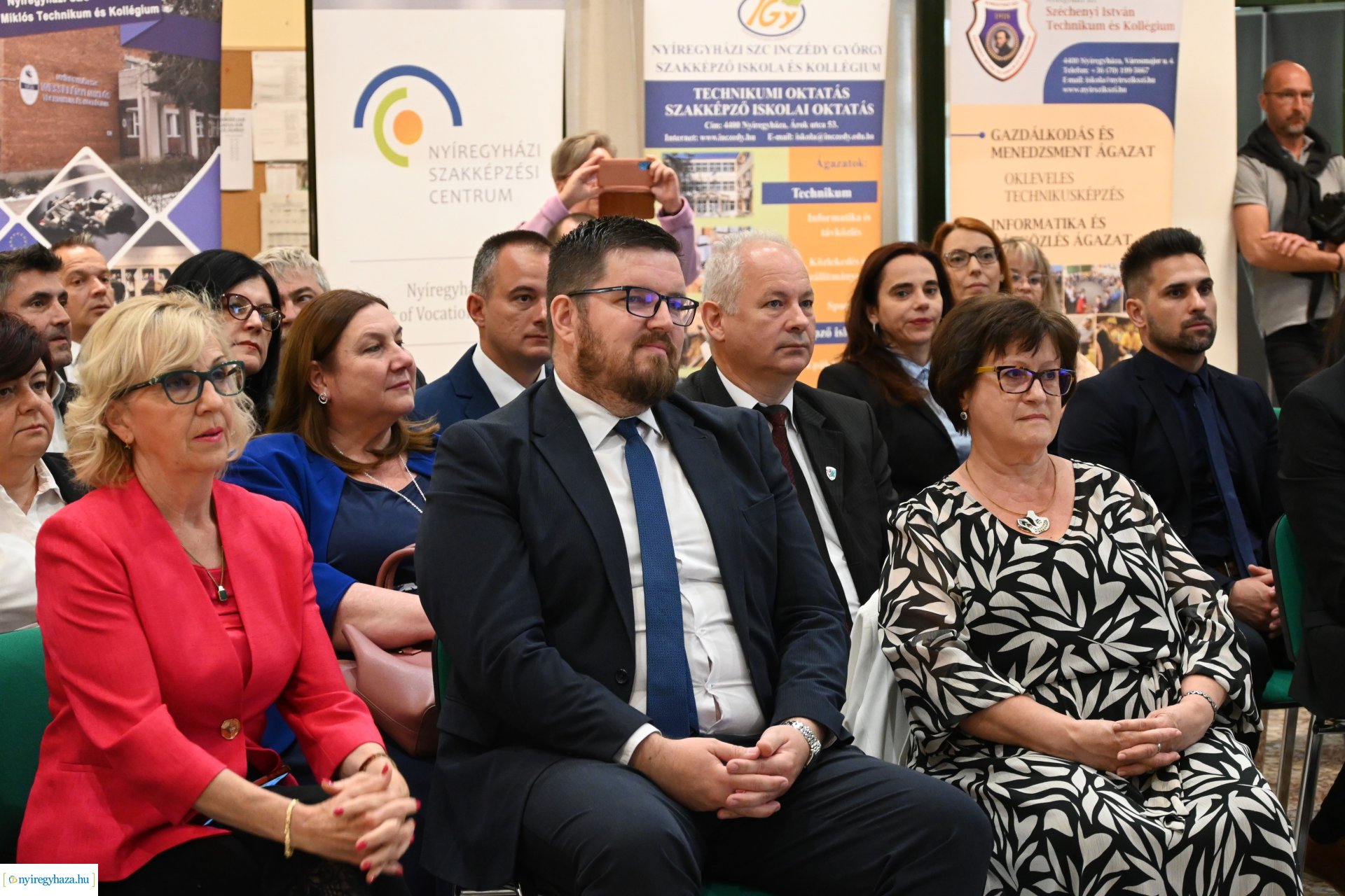 Több milliárdos intézményfejlesztés  valósul meg a Nyíregyházi Szakképzési Centrumban -  sajtótájékoztató