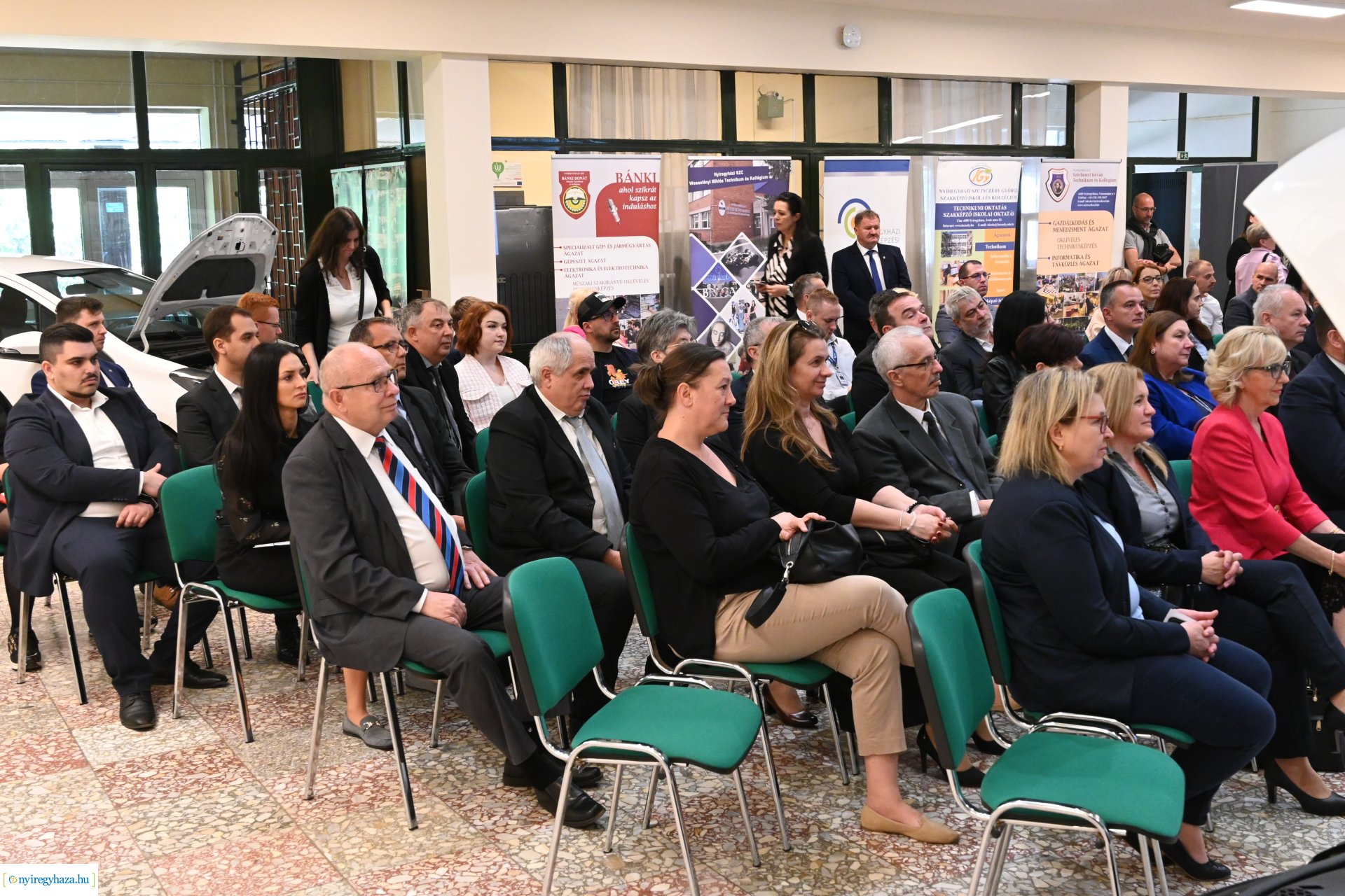 Több milliárdos intézményfejlesztés  valósul meg a Nyíregyházi Szakképzési Centrumban -  sajtótájékoztató