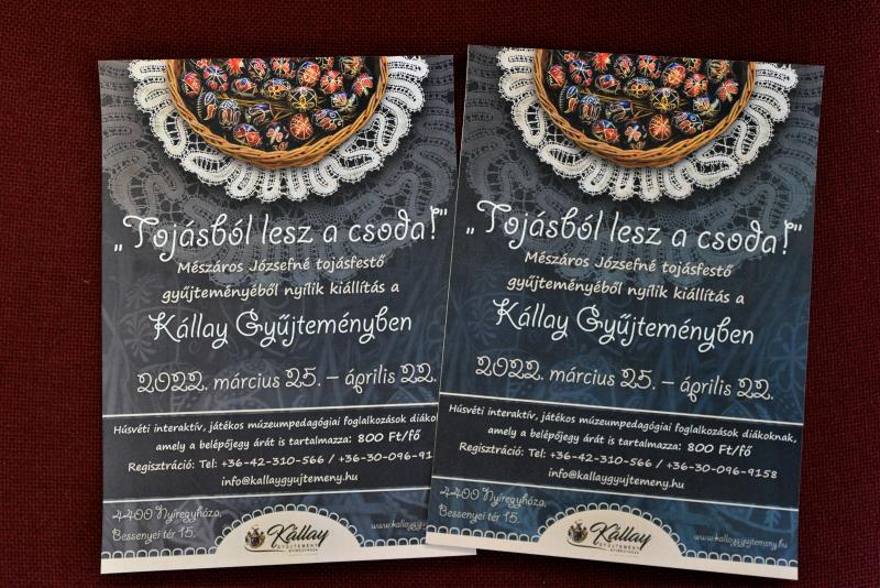 "Tojásból lesz a csoda!" - március 25-én nyílik a kiállítás a Kállay Gyűjteményben