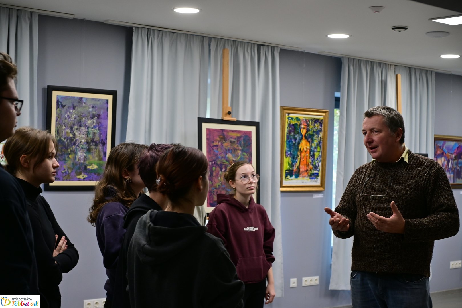 Tokaji Nemzetközi Művésztelep kiállítása a Kállay Házban