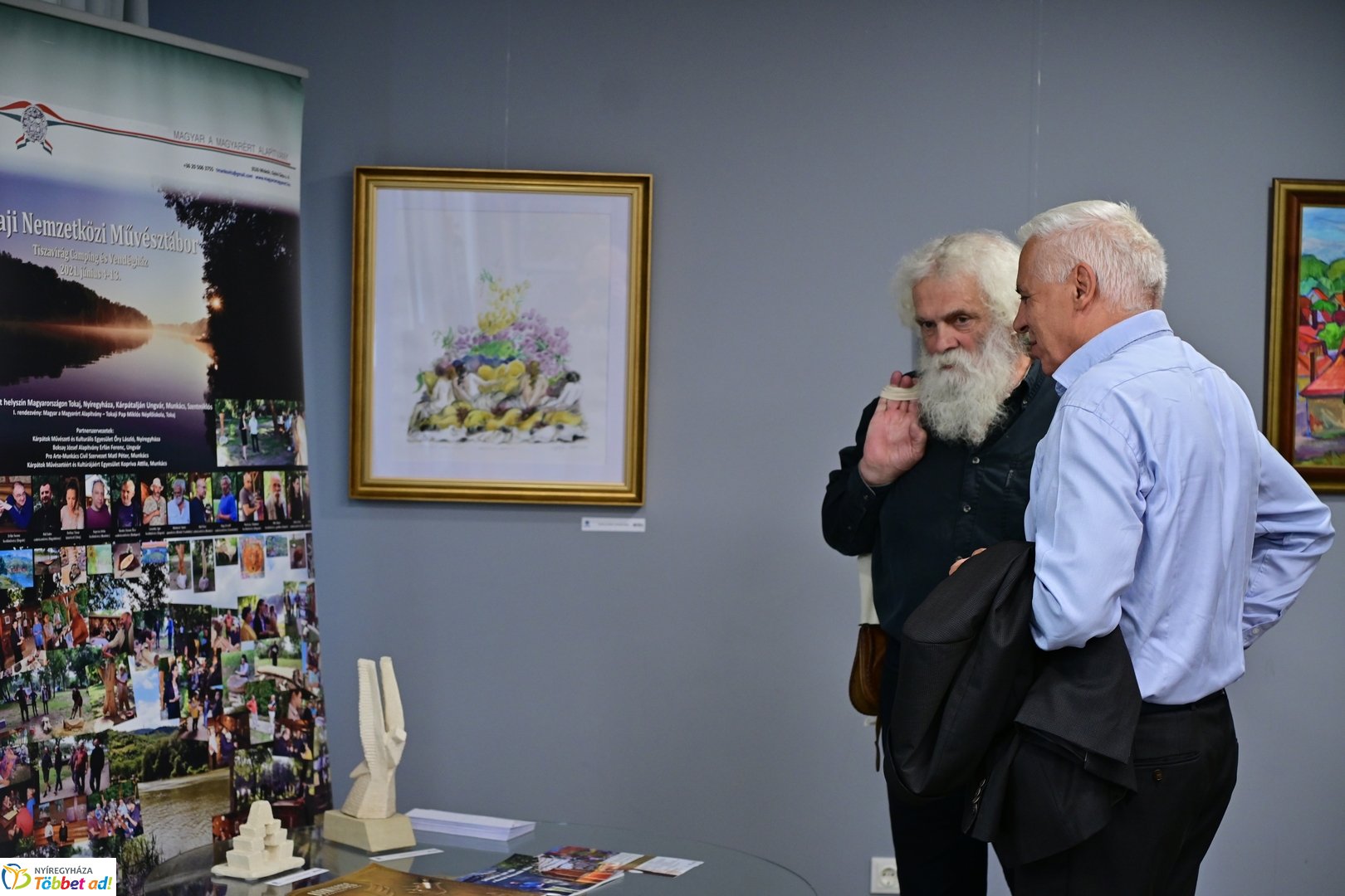 Tokaji Nemzetközi Művésztelep kiállítása a Kállay Házban