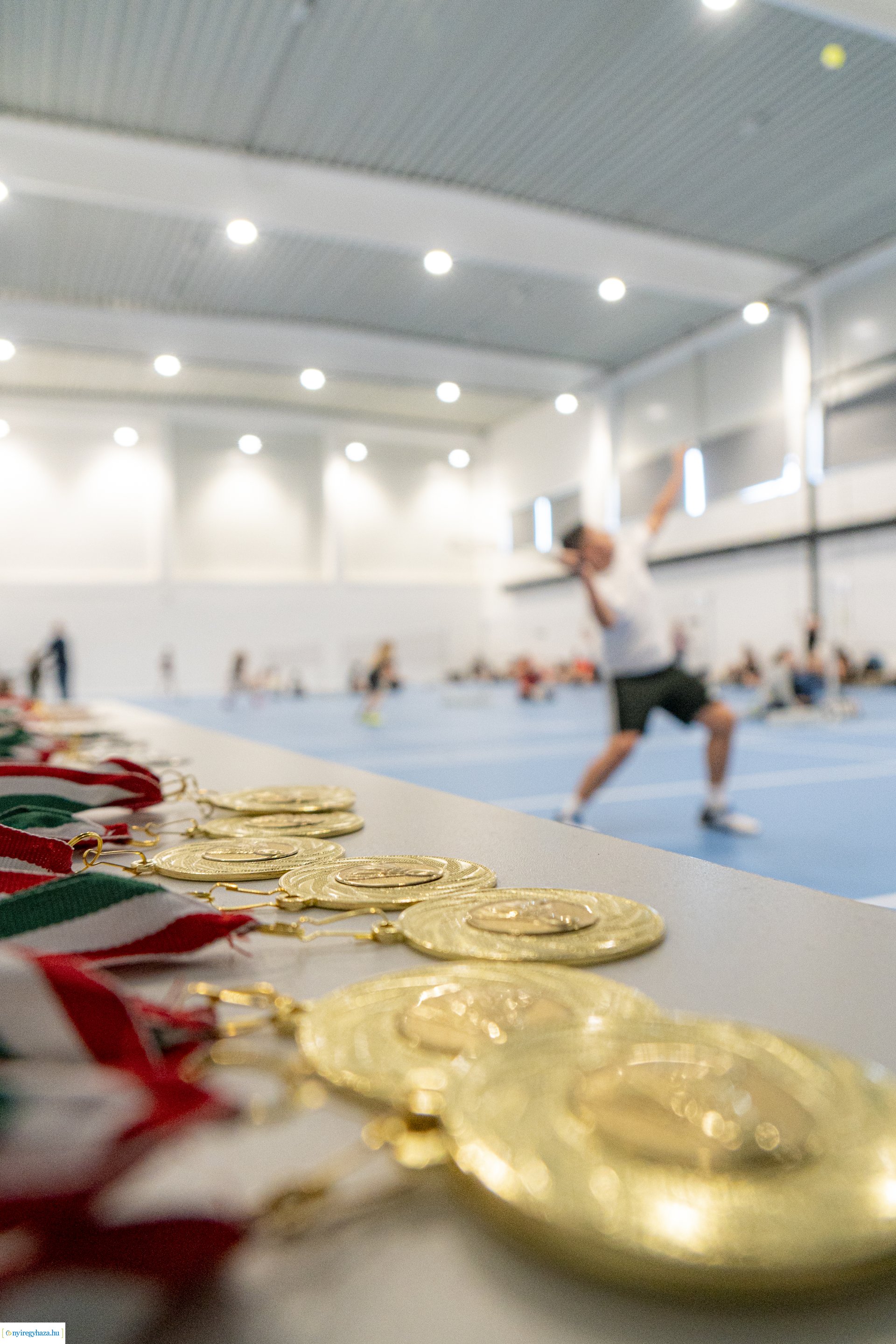 Tollaslabda Diákolimpia a Nyíregyházi Atlétikai Centrumban