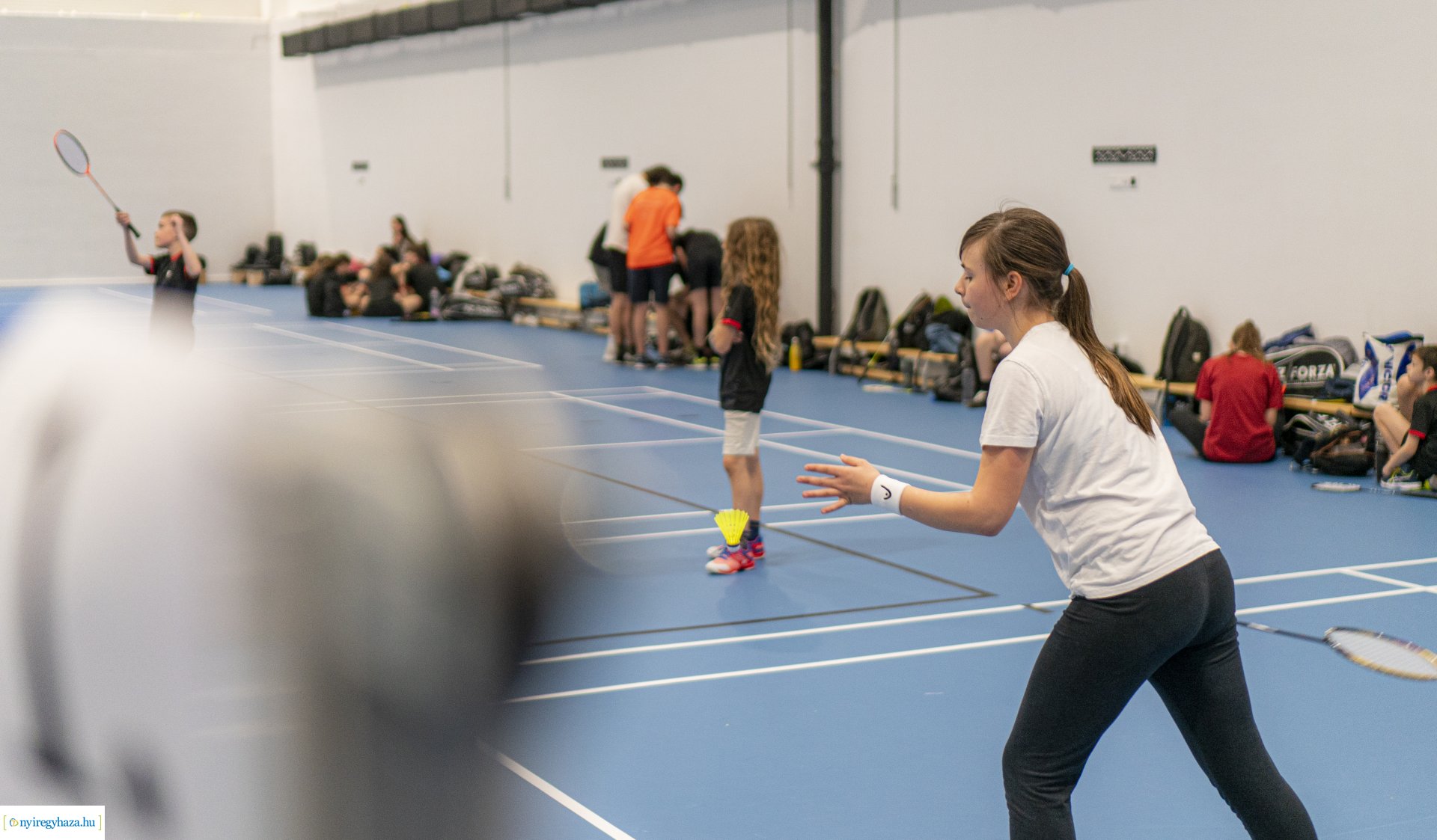 Tollaslabda Diákolimpia a Nyíregyházi Atlétikai Centrumban