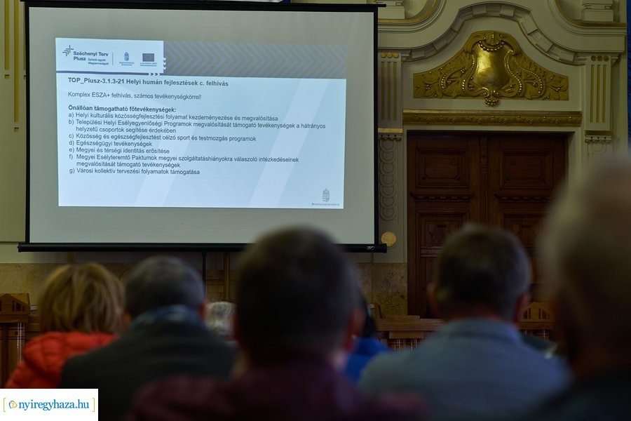 TOP Plusz tájékoztató a Megyeházán