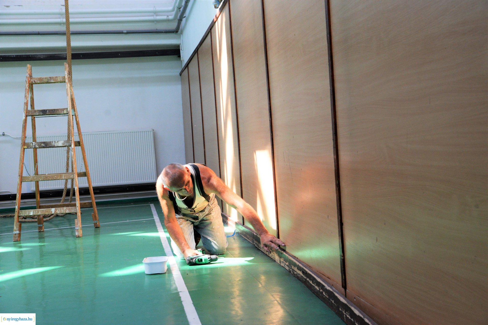 Tornaterem felújítás Borbányán