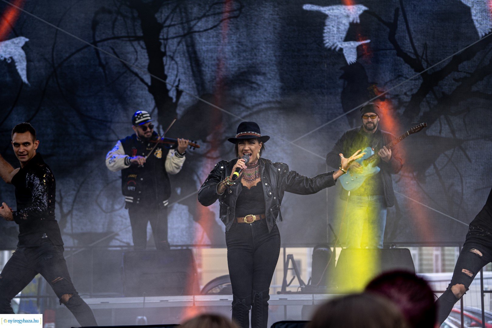 Tóth Gabi és  Fricska együttes a Tirpák Fesztiválon