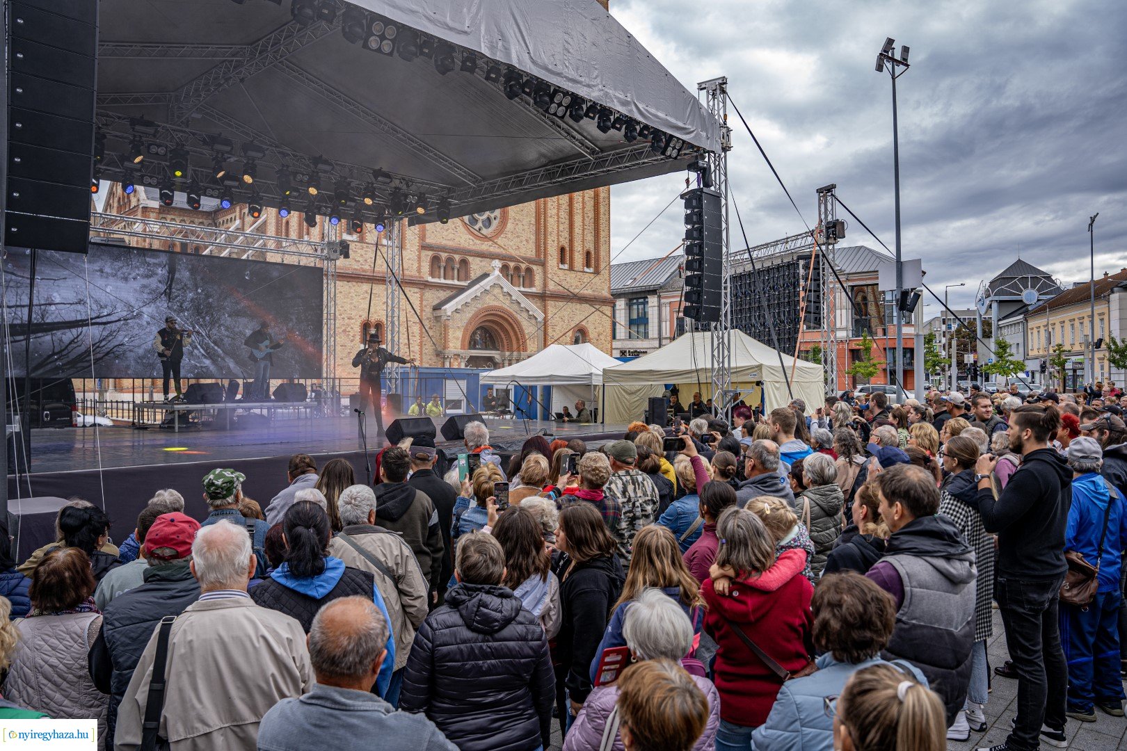 Tóth Gabi és  Fricska együttes a Tirpák Fesztiválon