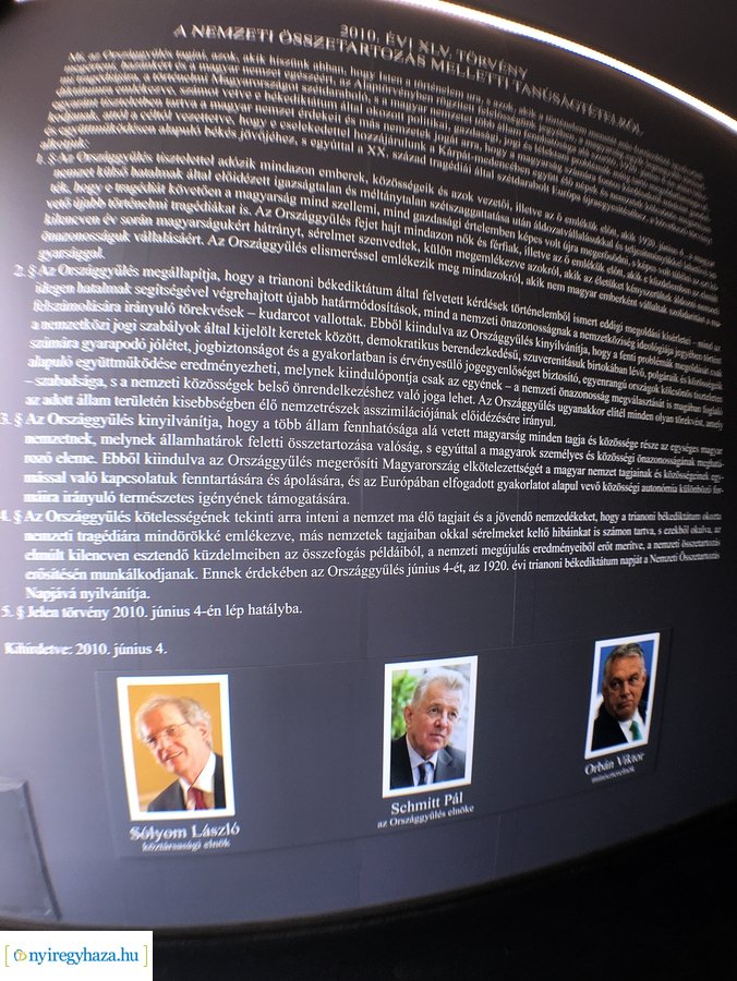 Trianon 100 - emlékkiállítás 2022