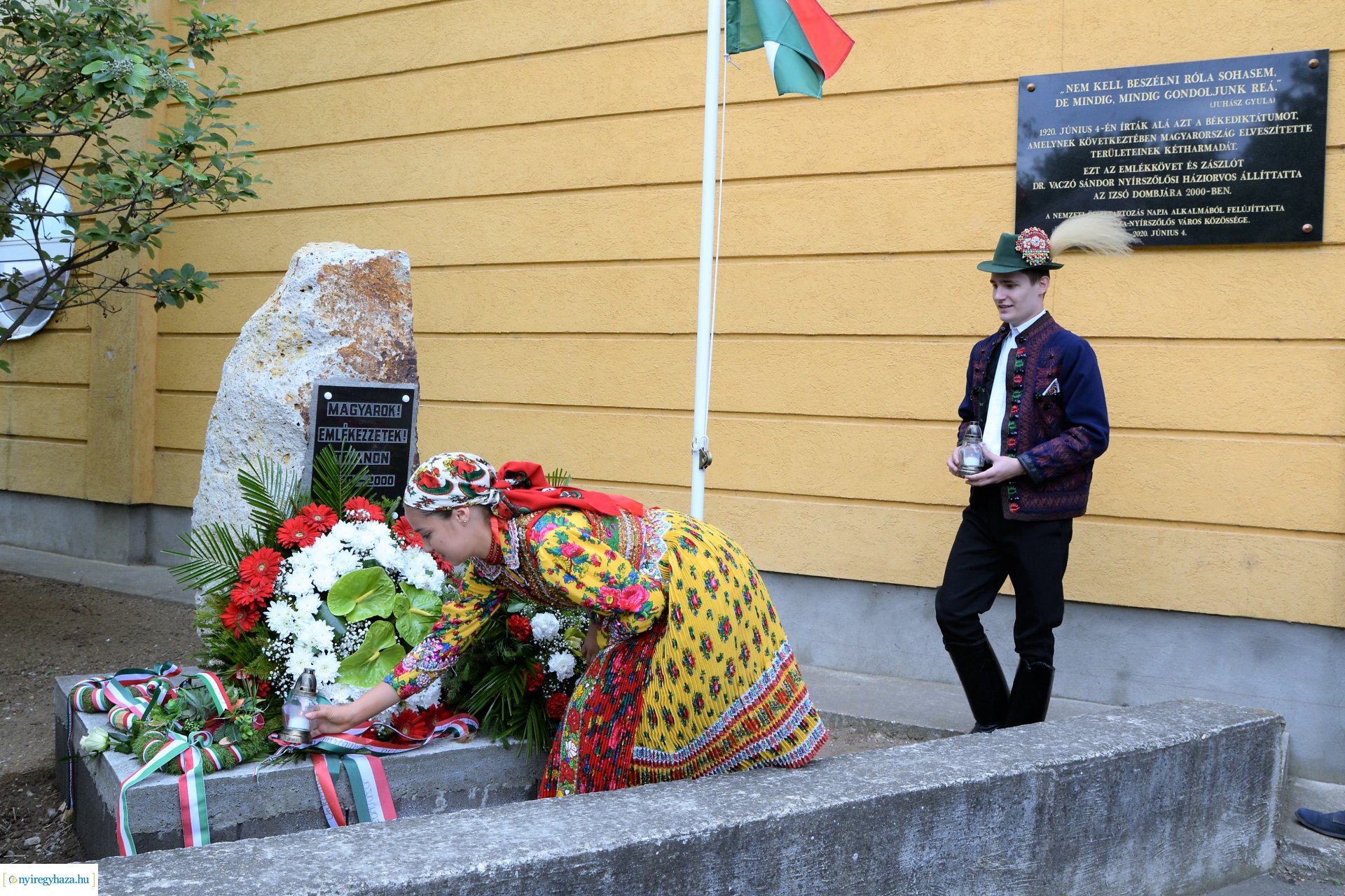 Trianoni megemlékezés Nyírszőlősön