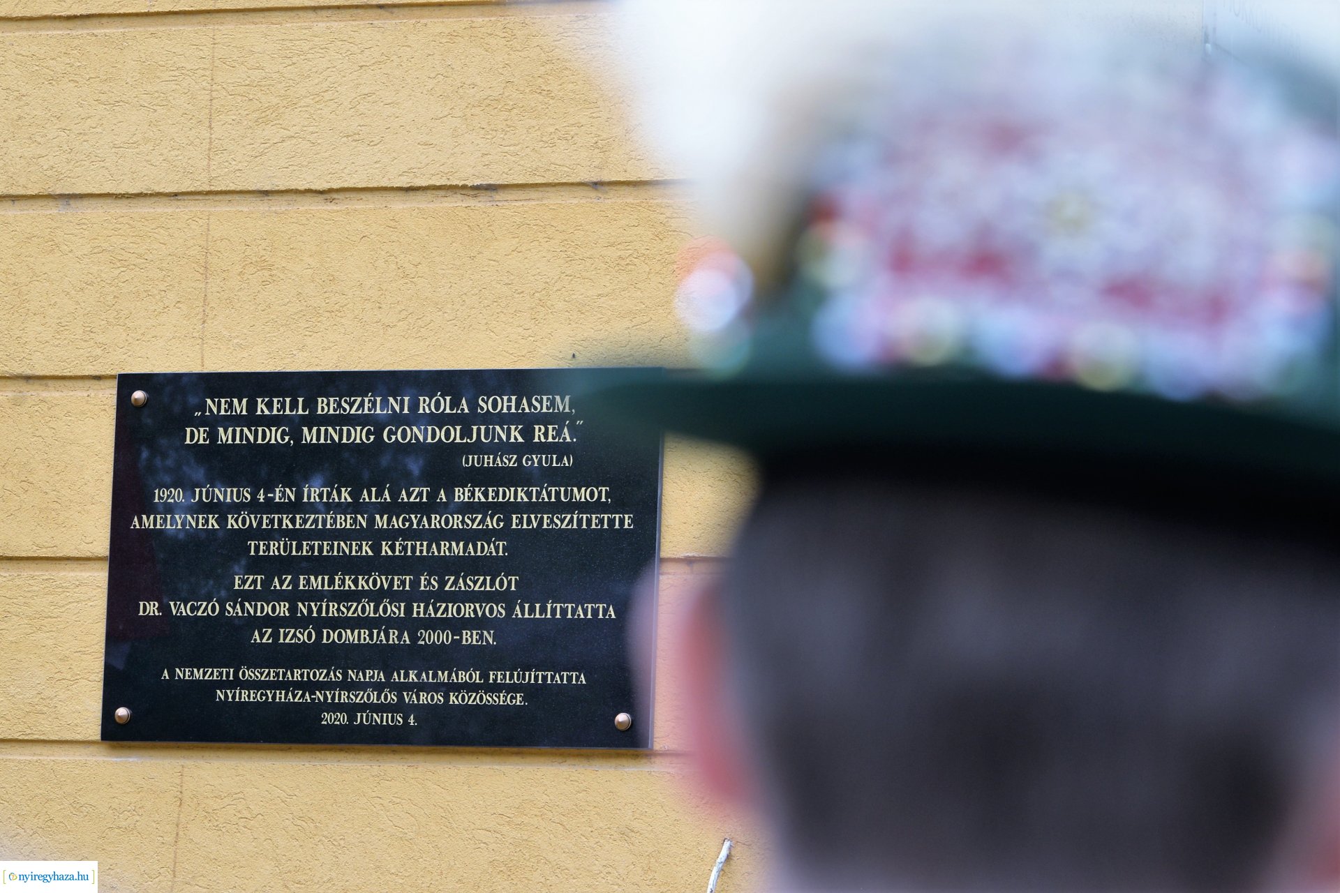 Trianoni megemlékezés Nyírszőlősön