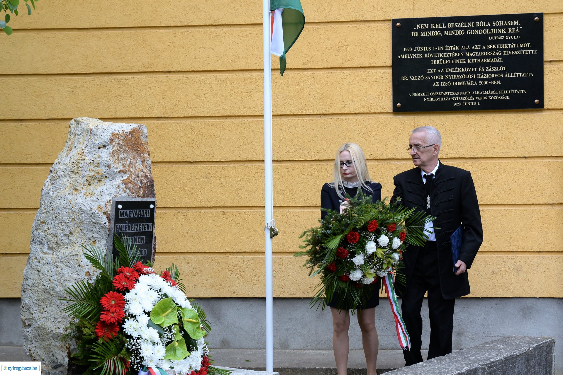 Trianoni megemlékezés Nyírszőlősön