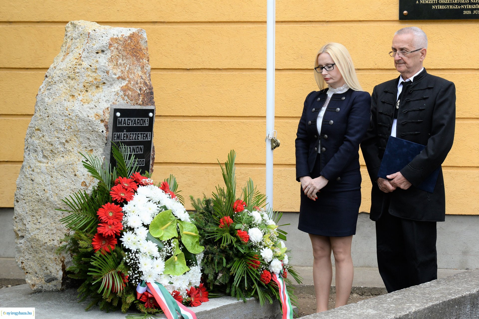 Trianoni megemlékezés Nyírszőlősön