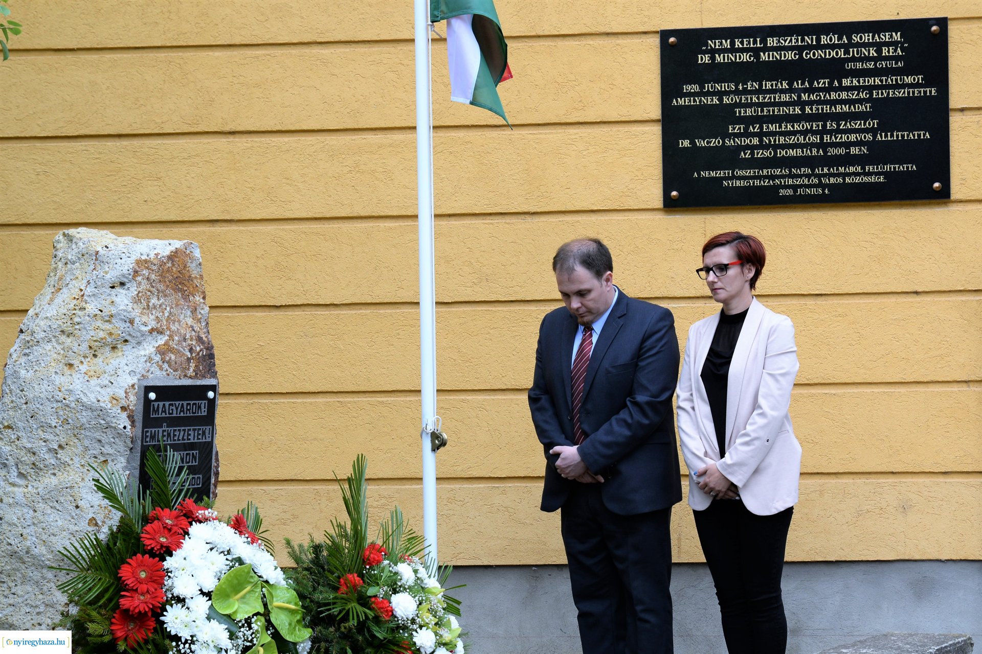 Trianoni megemlékezés Nyírszőlősön