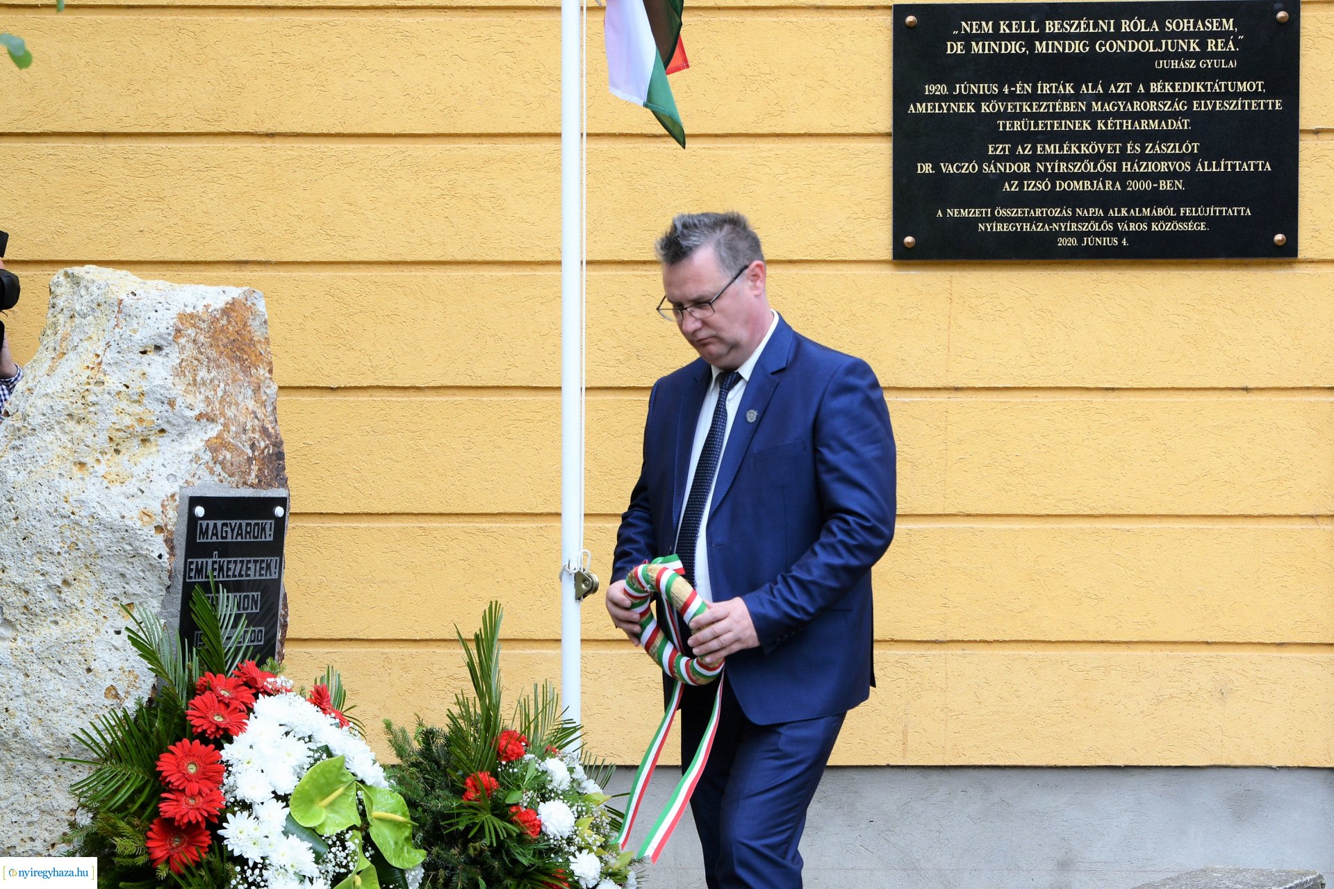 Trianoni megemlékezés Nyírszőlősön