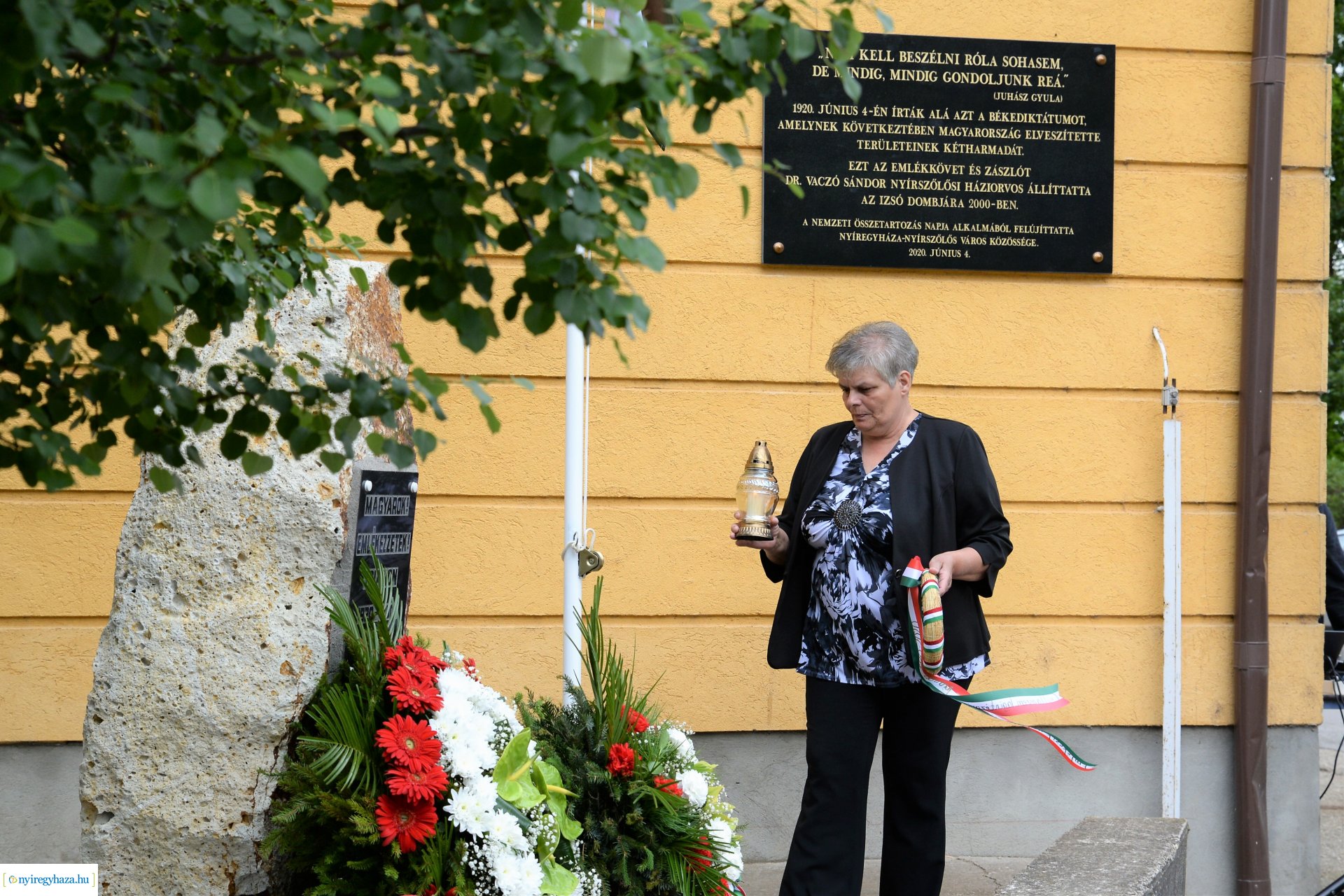 Trianoni megemlékezés Nyírszőlősön