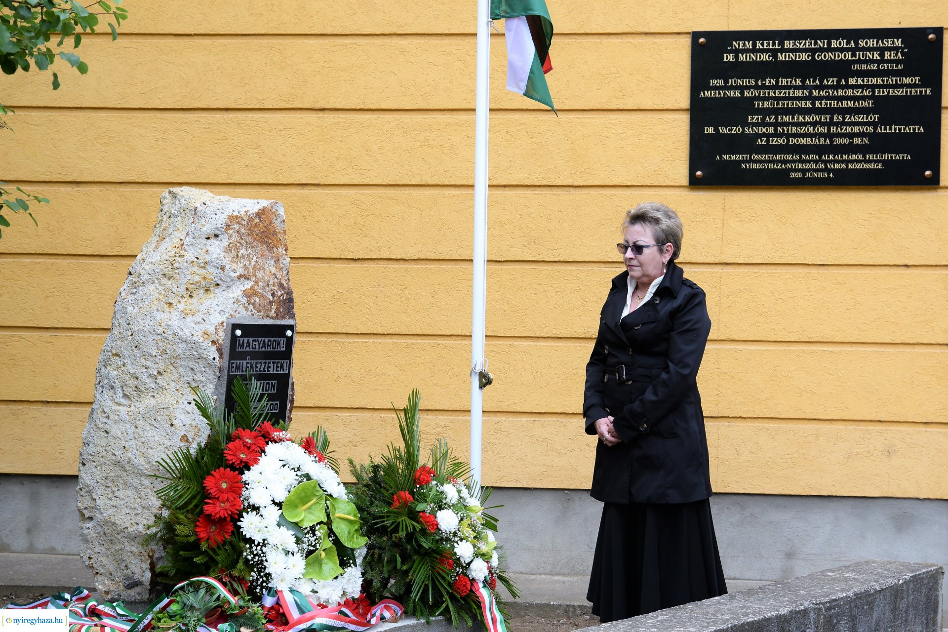 Trianoni megemlékezés Nyírszőlősön