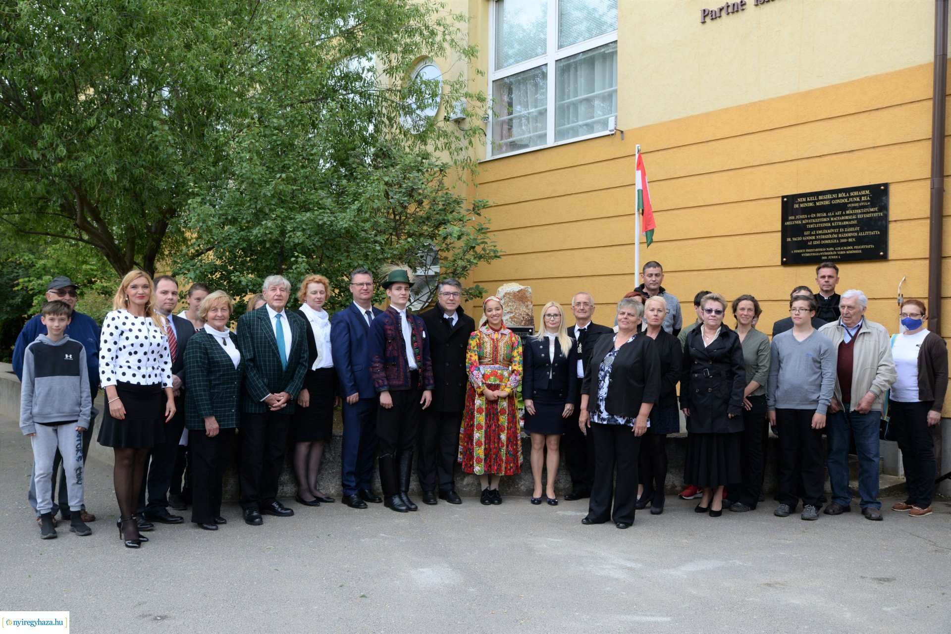 Trianoni megemlékezés Nyírszőlősön