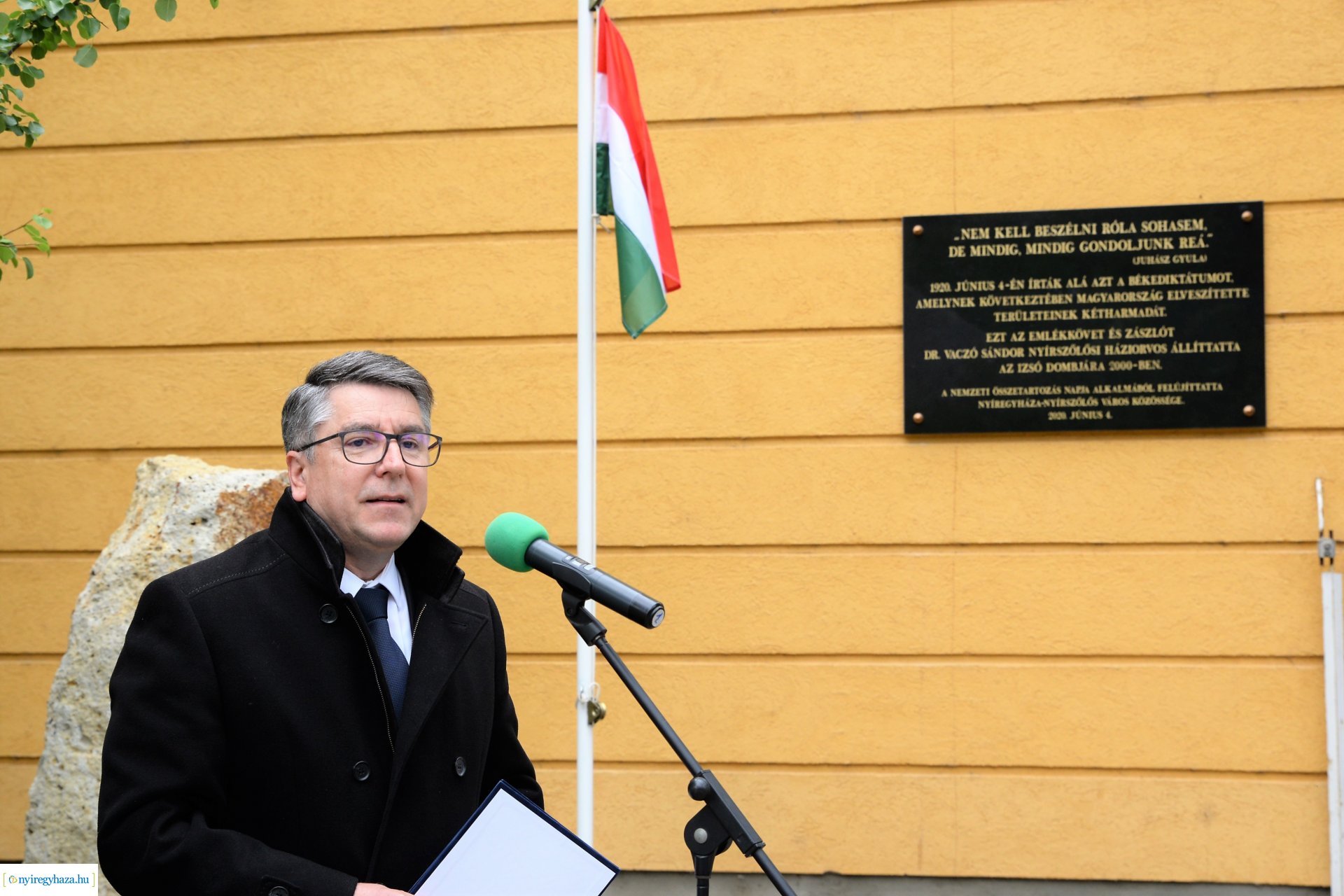 Trianoni megemlékezés Nyírszőlősön