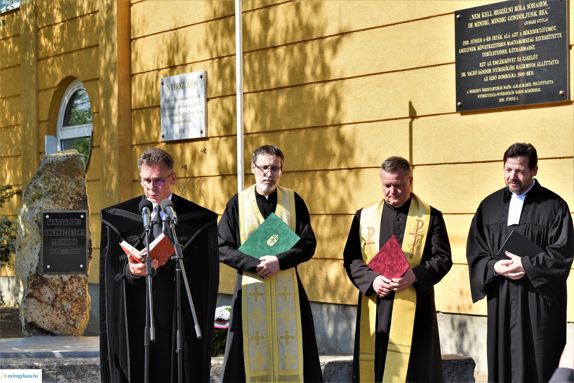 Trianoni megemlékezés Nyírszőlősön