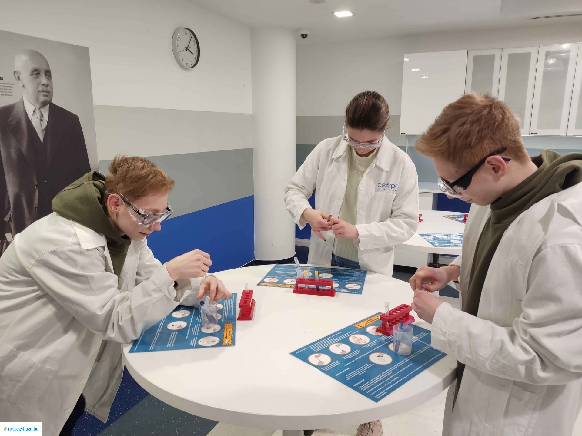 Tudomány a porondon tehetséggazdagító program a Mórában