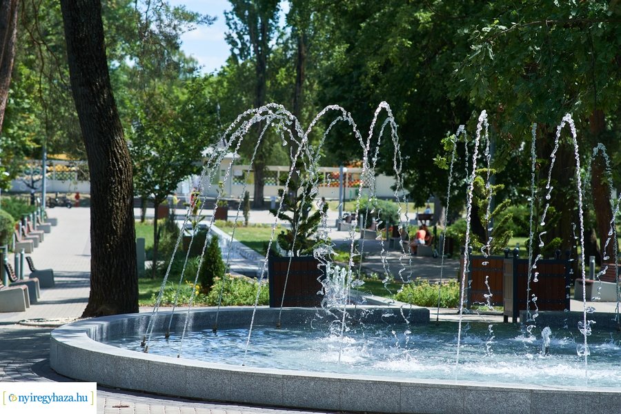 Turisztikai projektzáró - Szökőkút