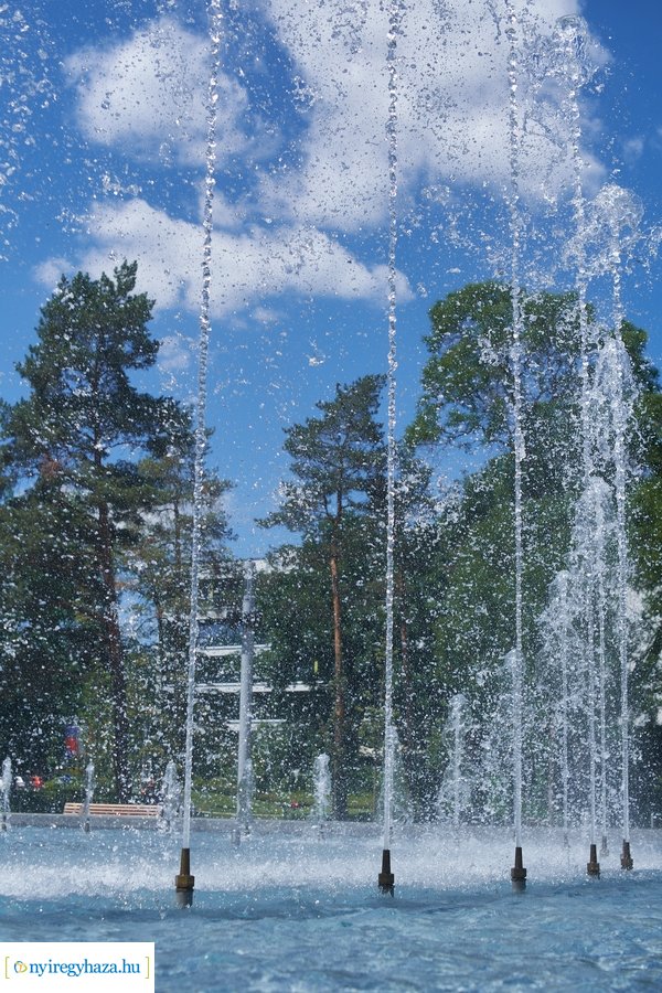 Turisztikai projektzáró - Szökőkút