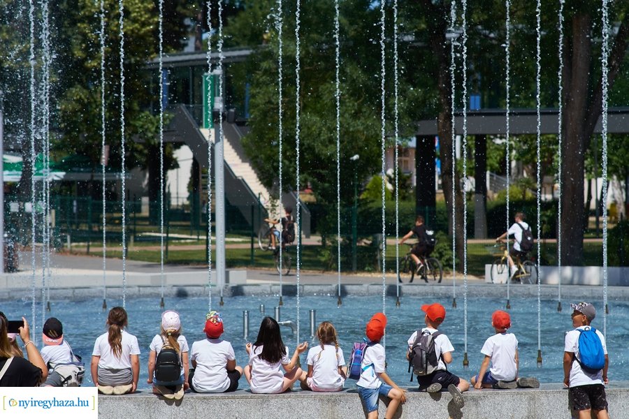 Turisztikai projektzáró - Szökőkút