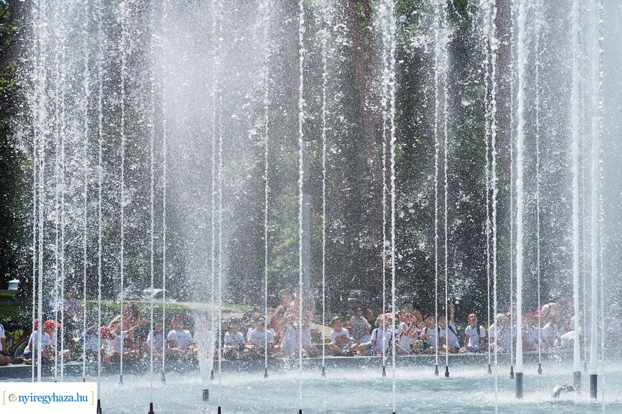 Turisztikai projektzáró - Szökőkút