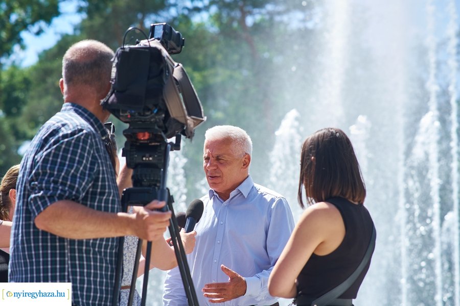 Turisztikai projektzáró - Szökőkút