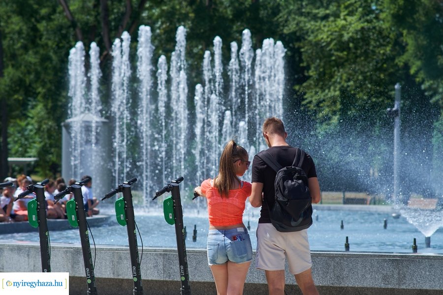 Turisztikai projektzáró - Szökőkút