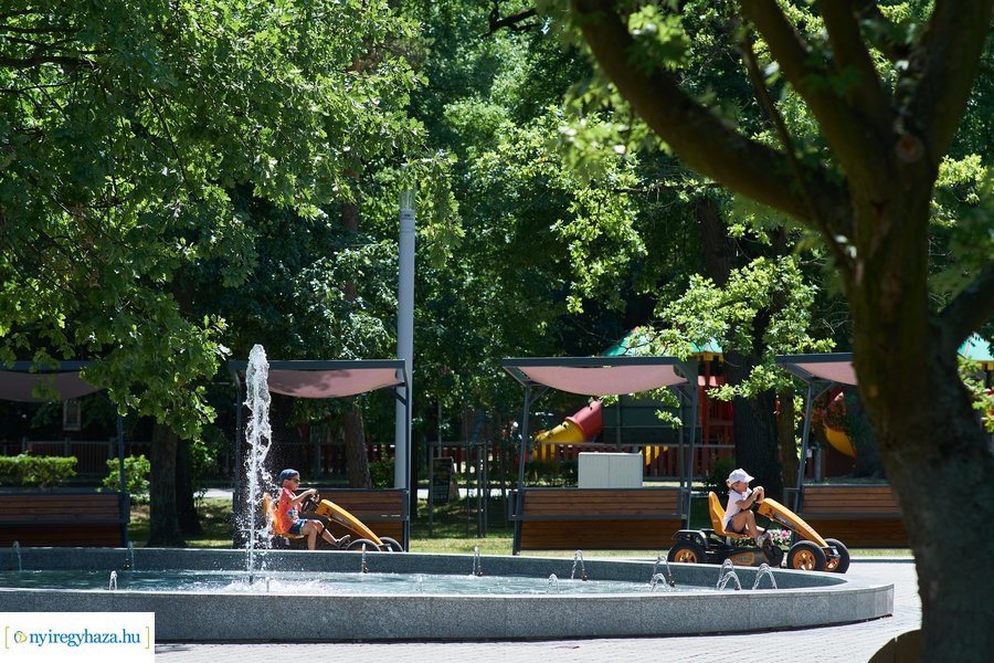 Turisztikai projektzáró - Szökőkút