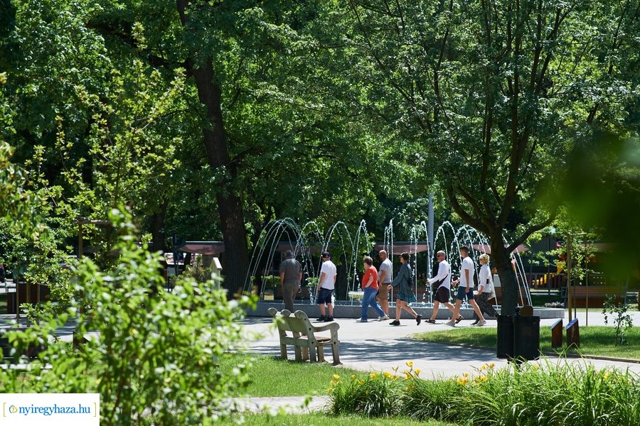 Turisztikai projektzáró - Szökőkút