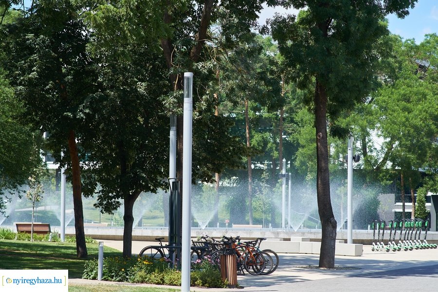 Turisztikai projektzáró - Szökőkút