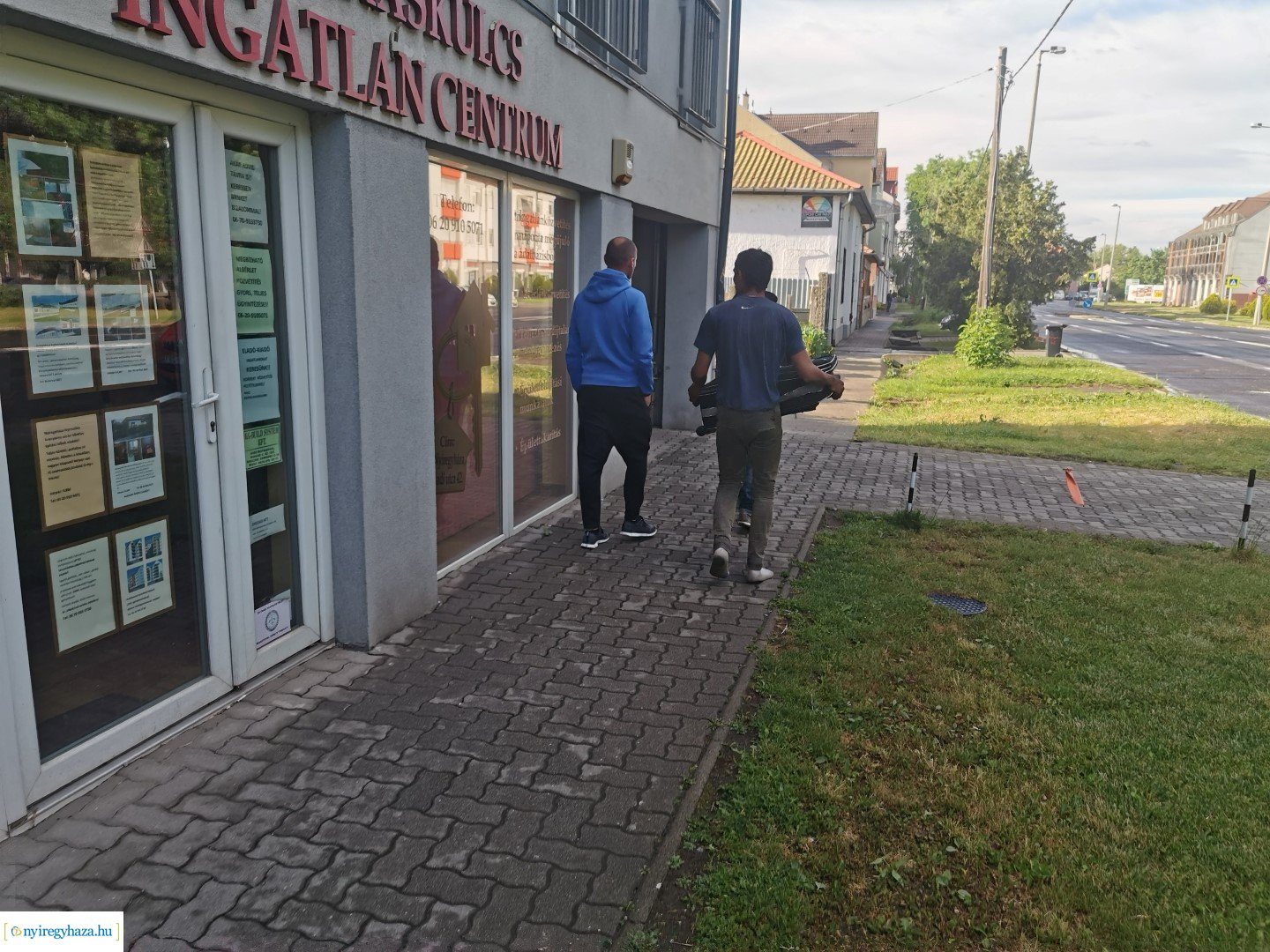 Tűz a Hunyadi utcán