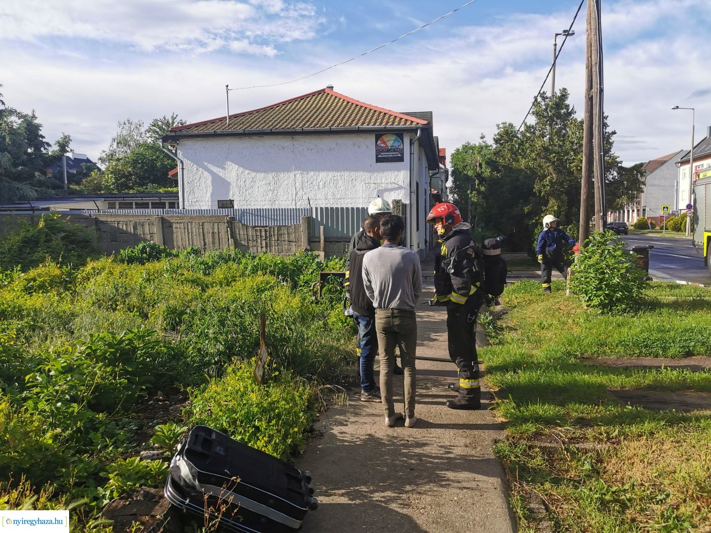 Tűz a Hunyadi utcán