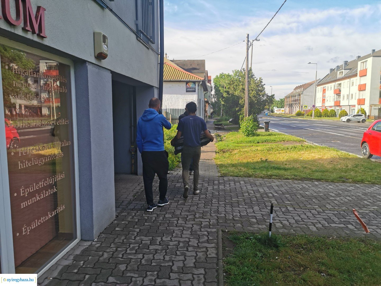 Tűz a Hunyadi utcán