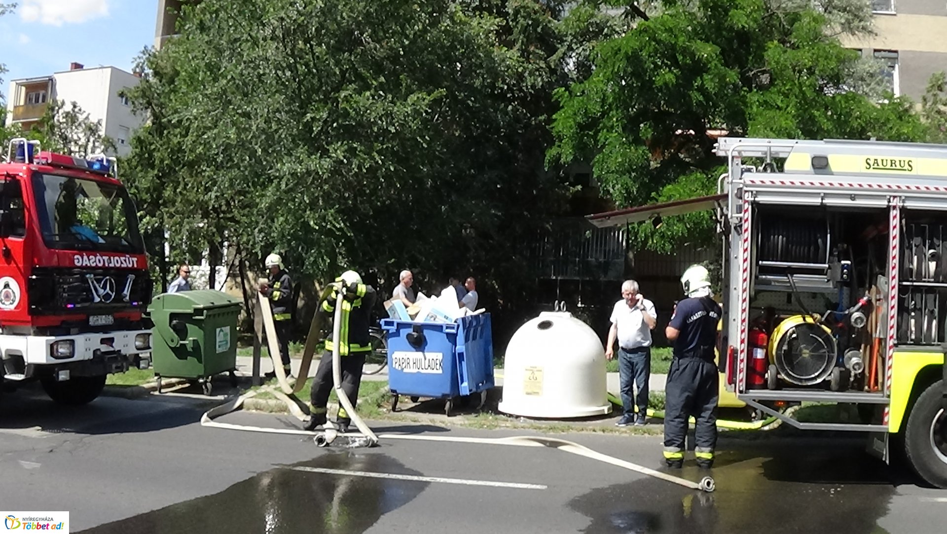 Tűz ütött ki egy Ferenc körúti lakásban