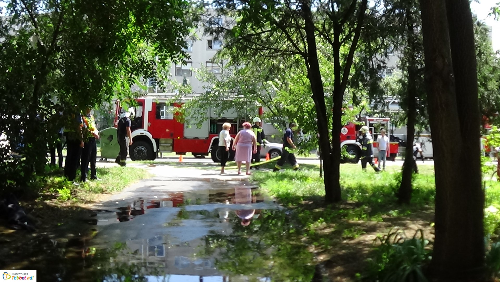 Tűz ütött ki egy Ferenc körúti lakásban