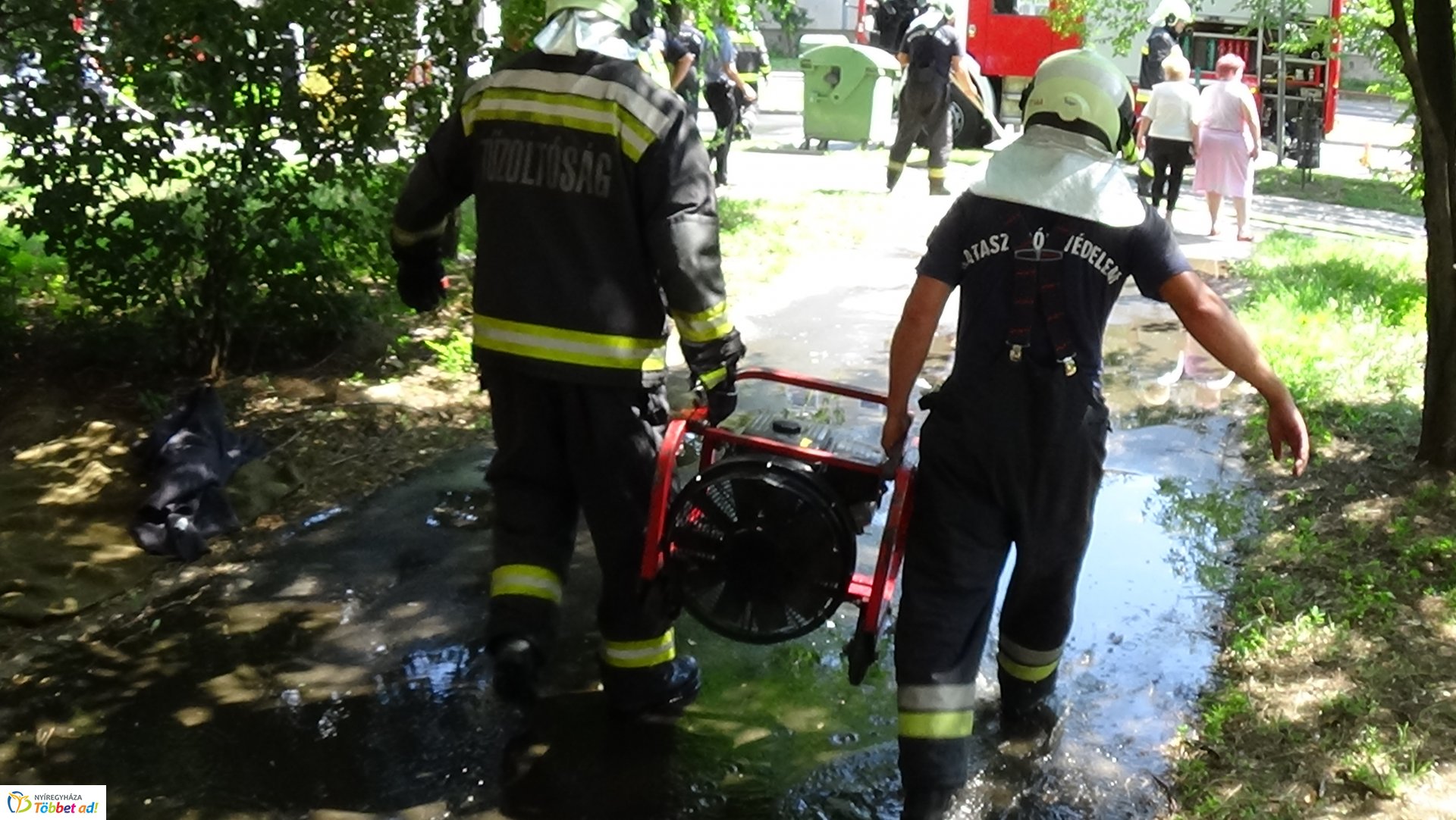 Tűz ütött ki egy Ferenc körúti lakásban