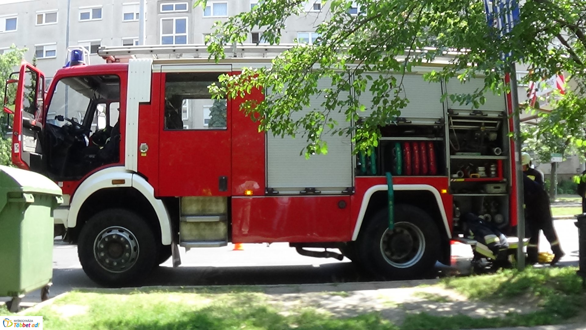 Tűz ütött ki egy Ferenc körúti lakásban