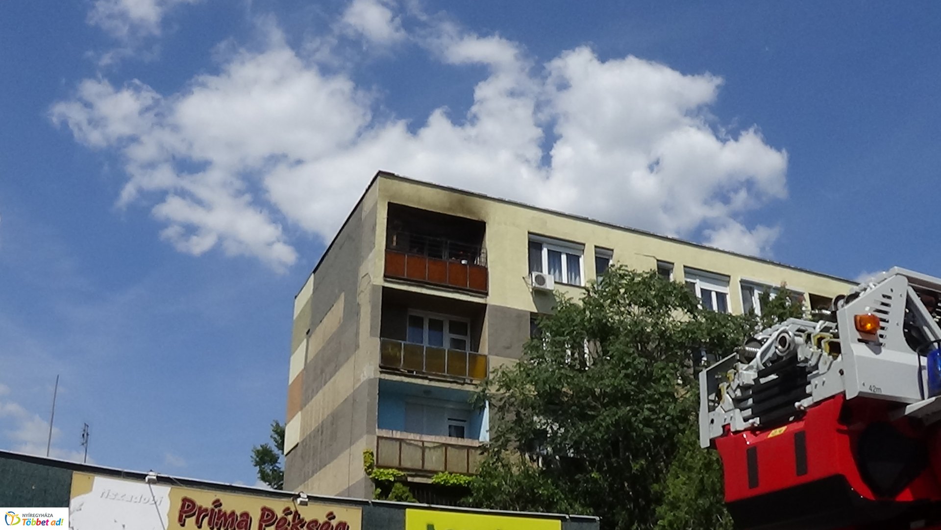 Tűz ütött ki egy Ferenc körúti lakásban