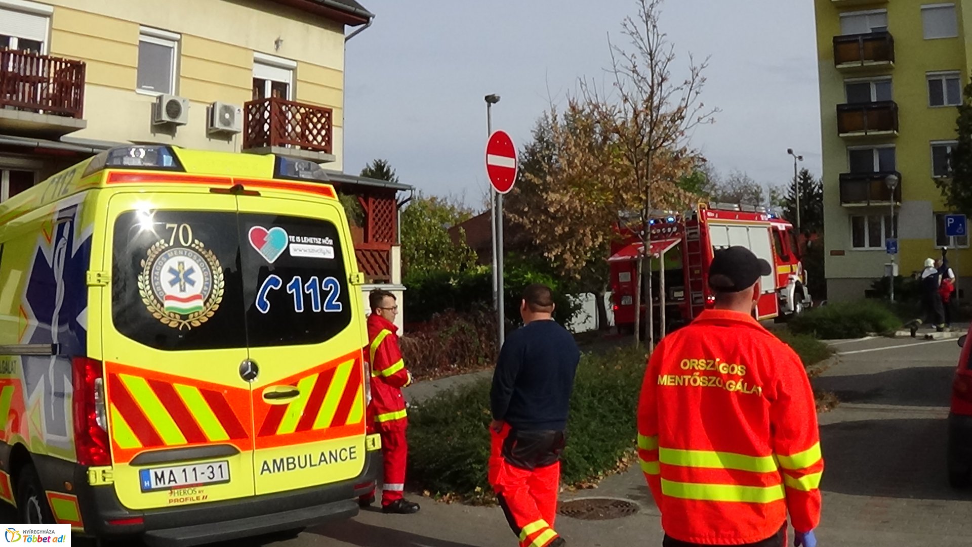 Tűz ütött ki egy Toldi úti társasház erkélyén