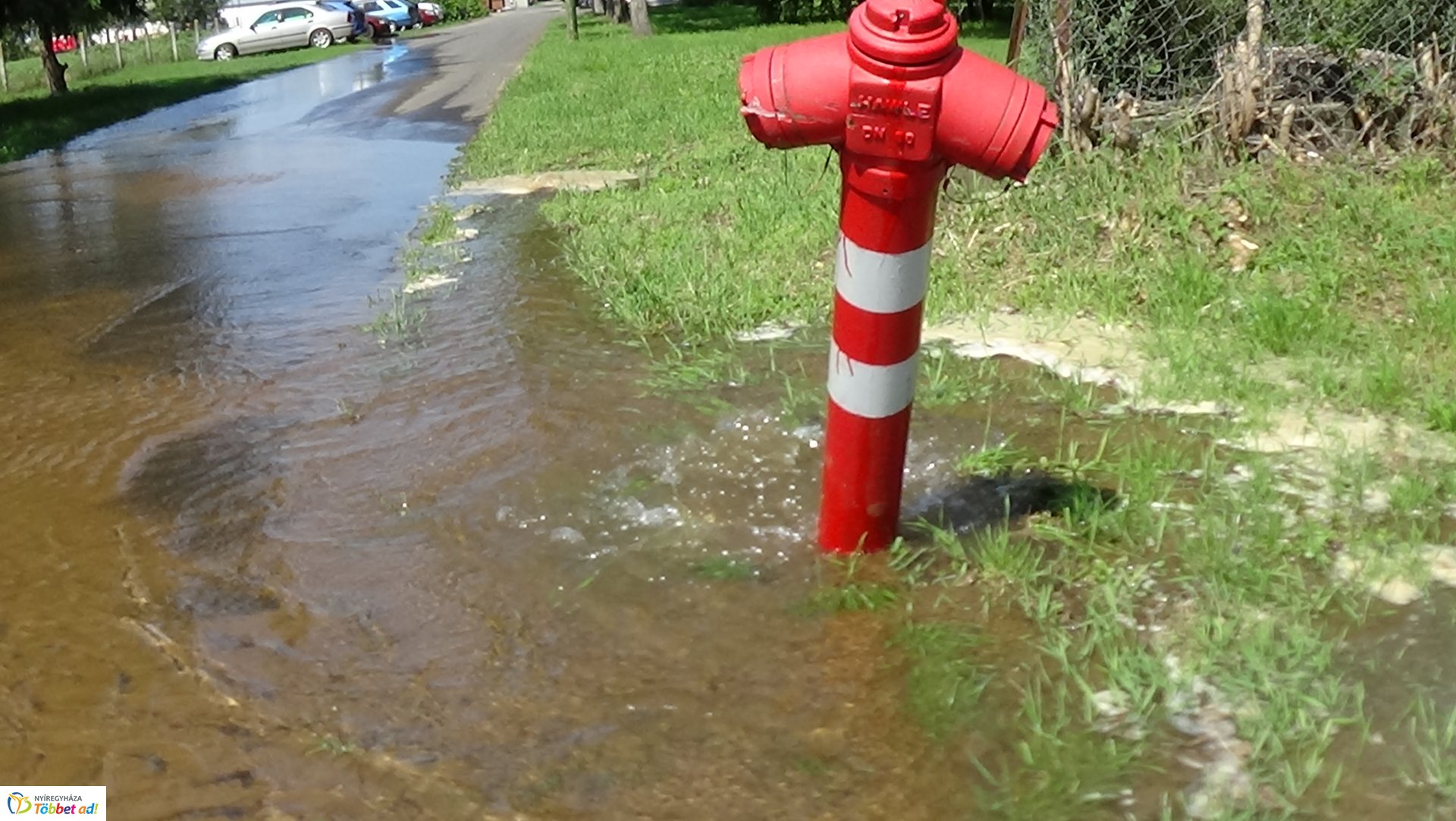 Tűzcsapot törtek a Westsik Vilmos utcán